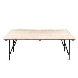 British Folding Wooden Table