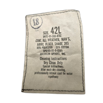 US Airforce All Weather Raincoat