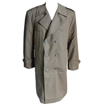 Italian Khaki Gaberdine Great Coat